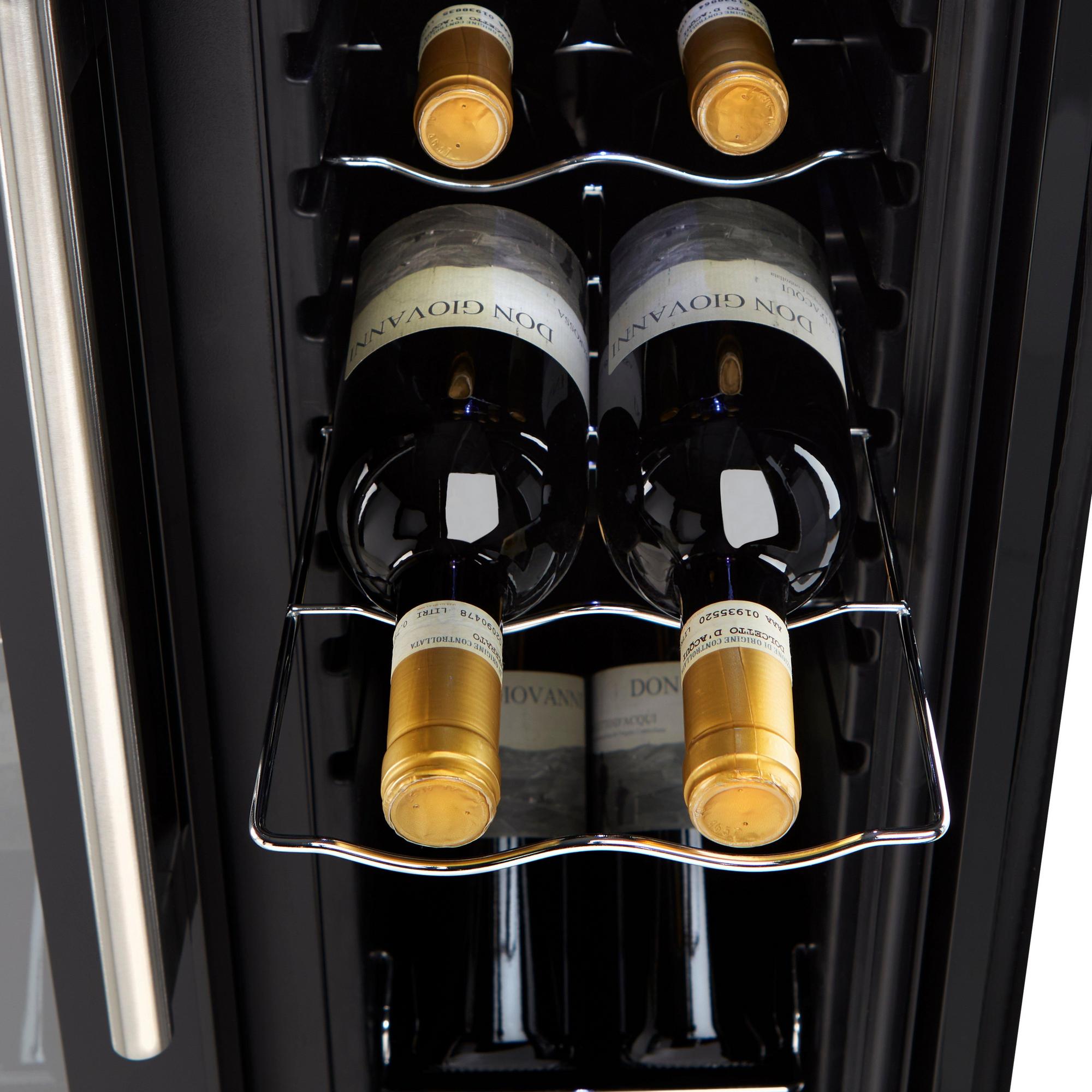 Wine Enthusiast 24-Bottle French Door Dual Zone Compressor Wine Cooler