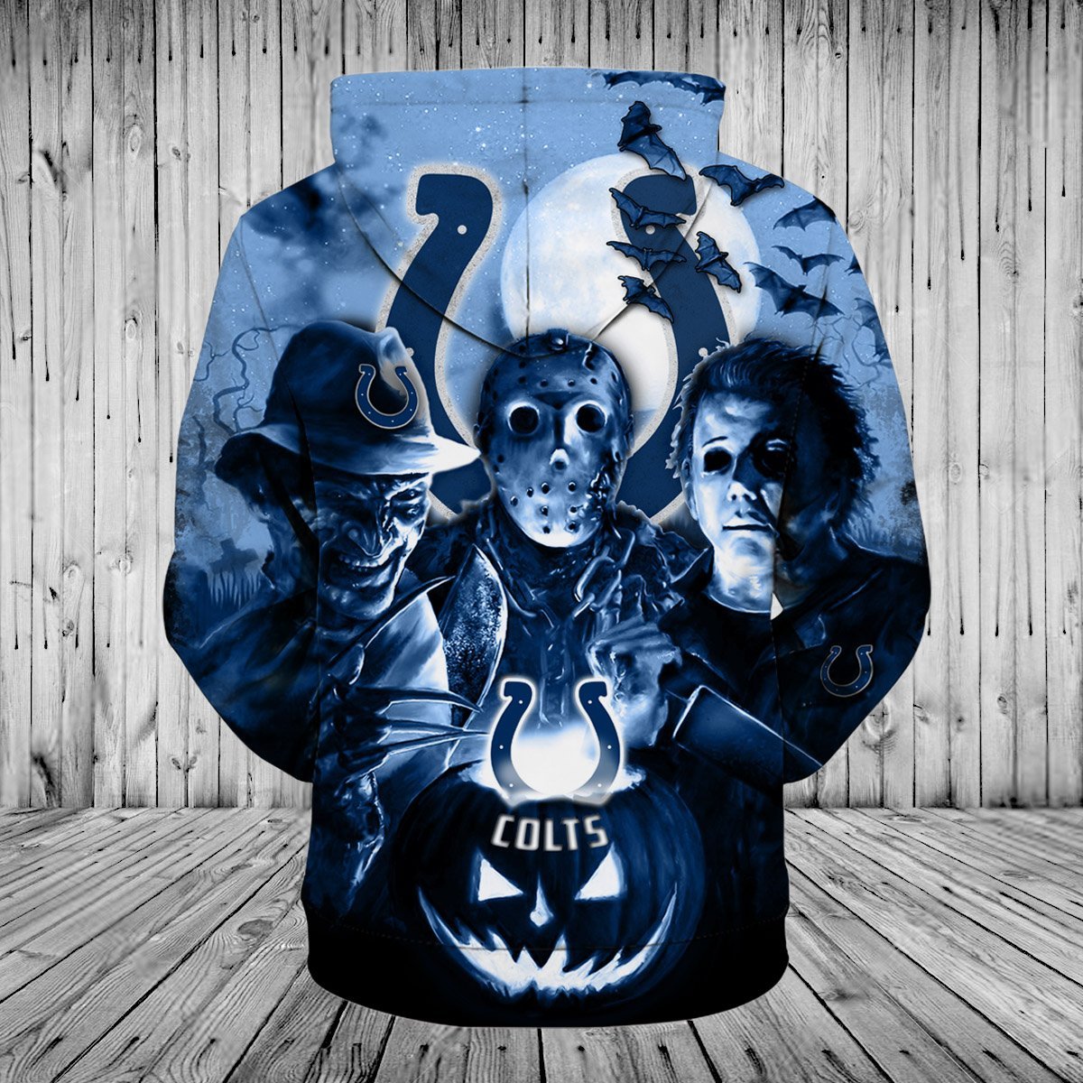 COLTS 3D HOODIE HORROR 34