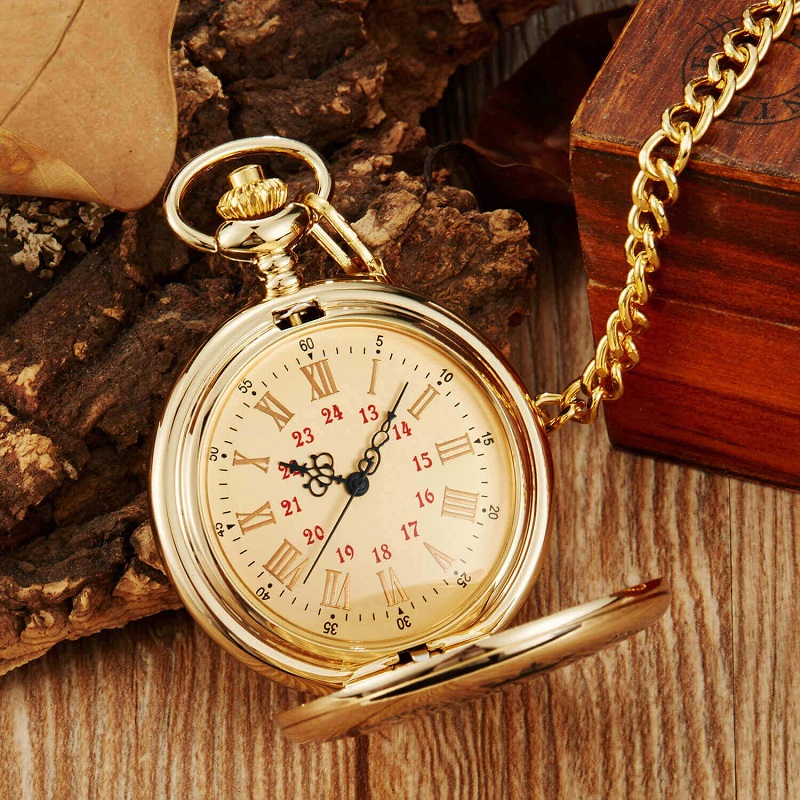 [SAVE 60% OFF TODAY ONLY] To My Son Quartz Pocket Chain Watch - BUY 2 GET 1 FREE NOW!