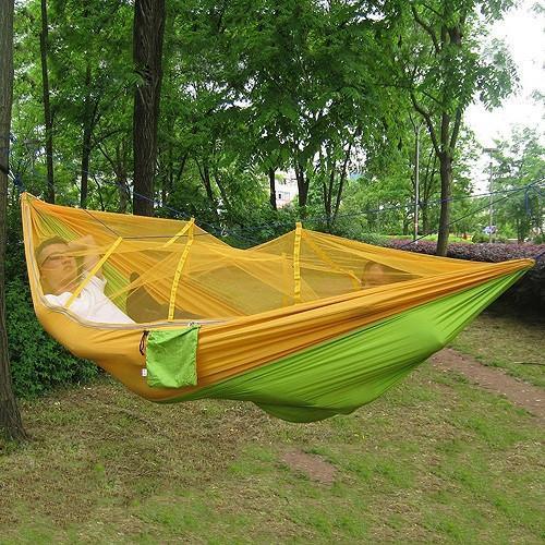 Anti-Mosquito Hammock - Enjoy camping life with your family and friends