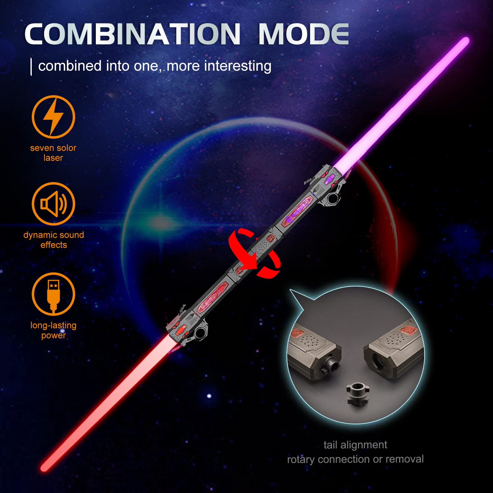 2023 Expandable Light Swords Set