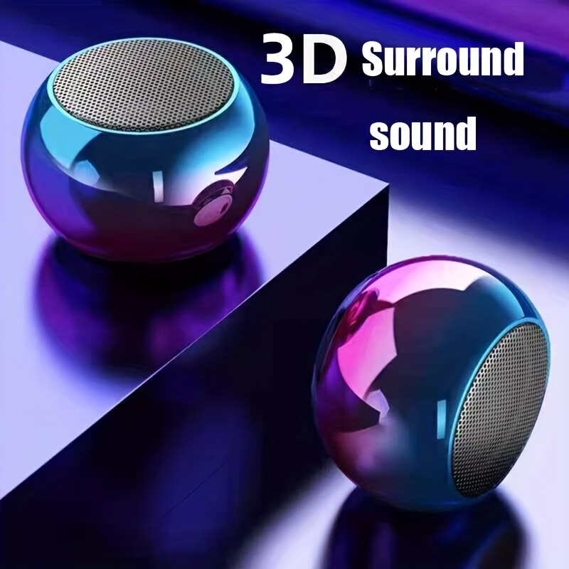 Portable Music Player Mini M3 Wireless Speaker With Subwoofer For HD Surround Sound