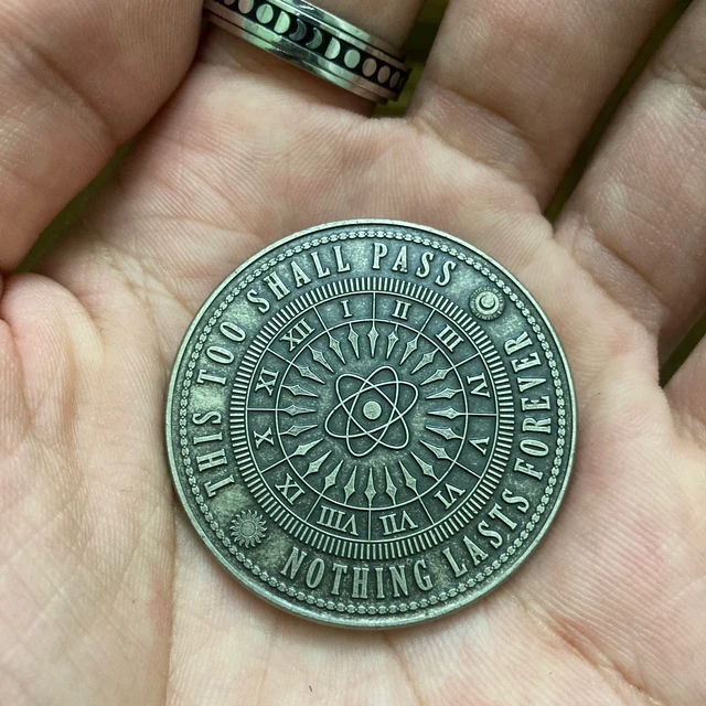 This Too Shall Pass Reminder Coin