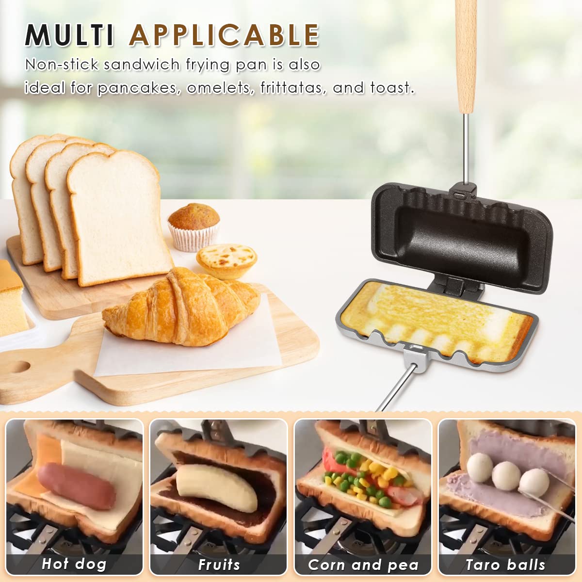 🔥Summer Hot Sale 48% OFF-Removable Sandwich Baking Tray (BUY 2 GET FREE SHIPPING)