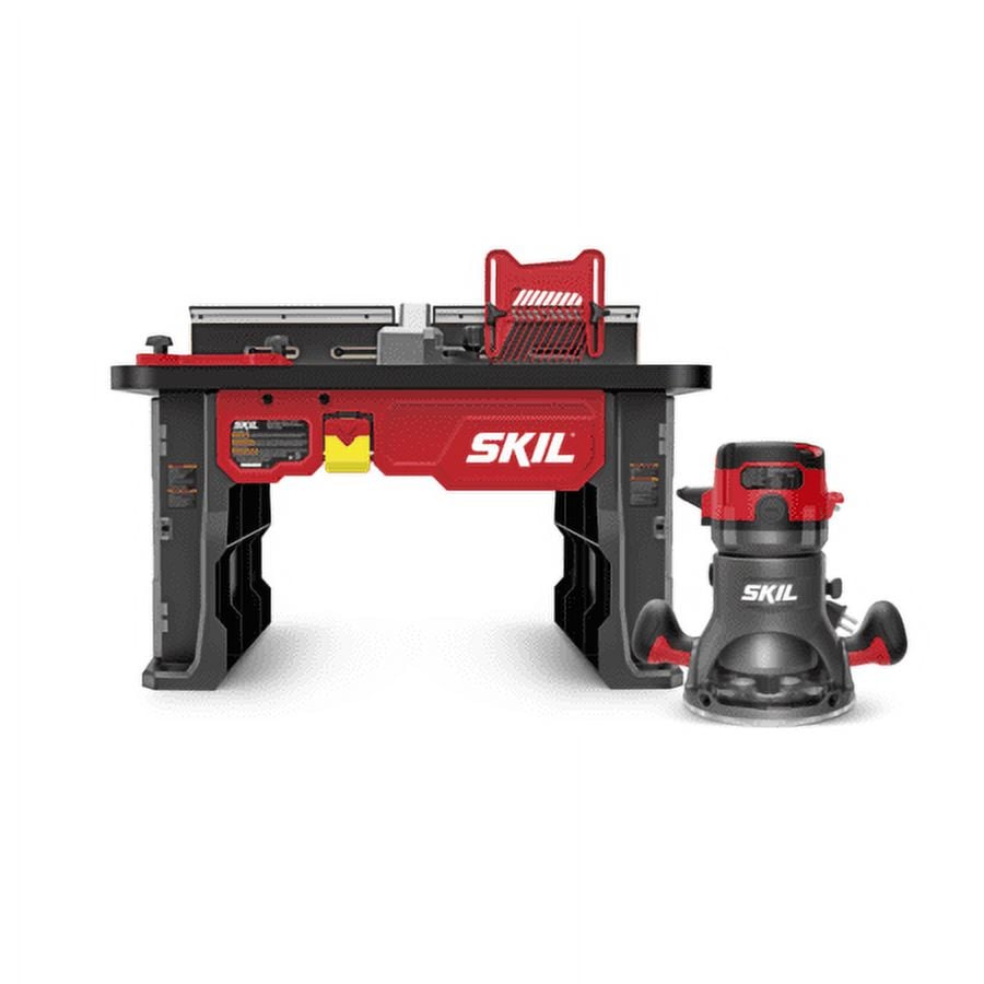 SKIL Router Table and 10 Amp Fixed Base Router Kit