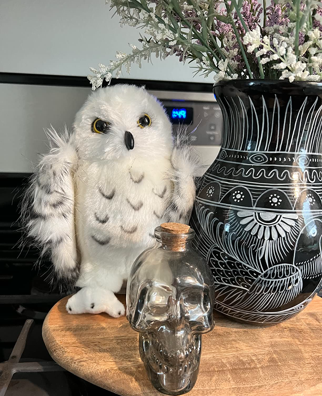 Douglas Wizard Snowy Owl Plush Stuffed Animal