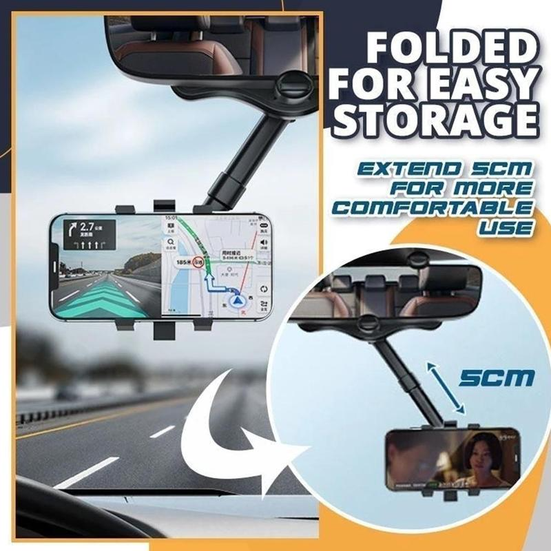 Rotating and Retractable Mobile Phone Holder