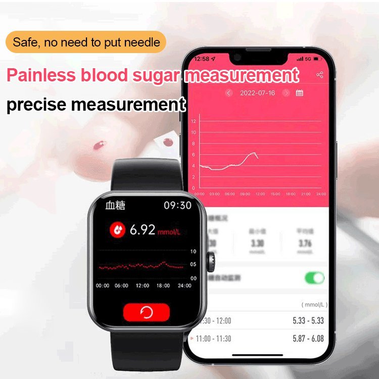🔥FREE SHIPPING-⌚[ALL DAY MONITORING OF HEART RATE AND BLOOD PRESSURE] BLUETOOTH FASHION SMARTWATCH