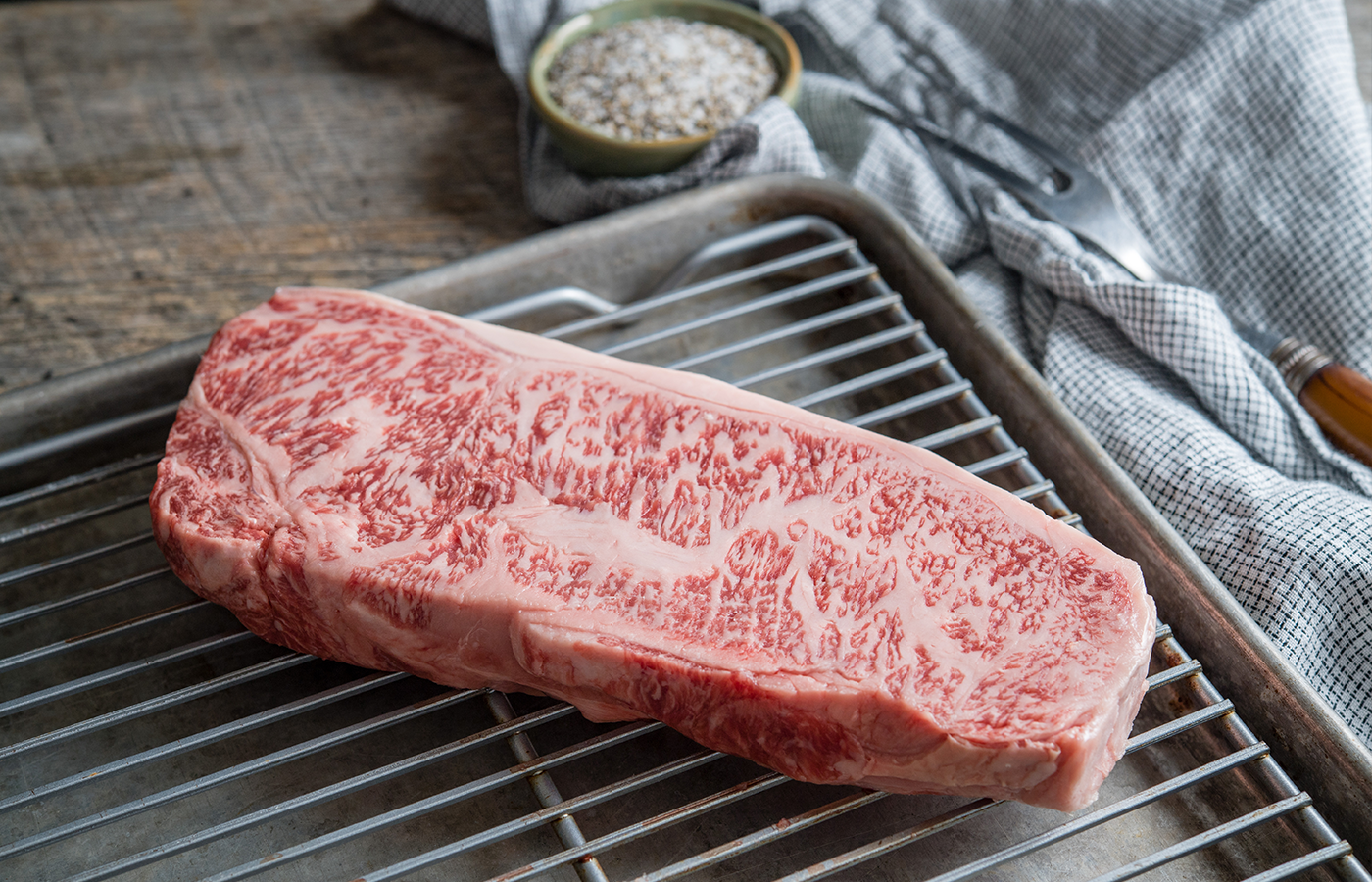 Hokkaido Wagyu | A5 Wagyu Beef Striploin Steak (Thick Cut)