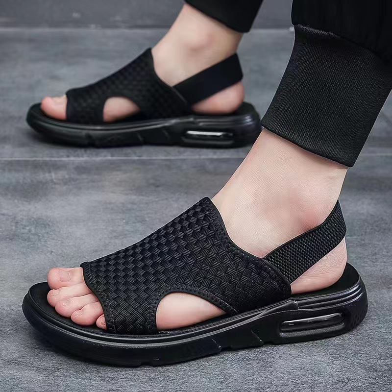 (🔥Father's Day Promotion 60% OFF)-Soft Sole Woven Summer Sandals