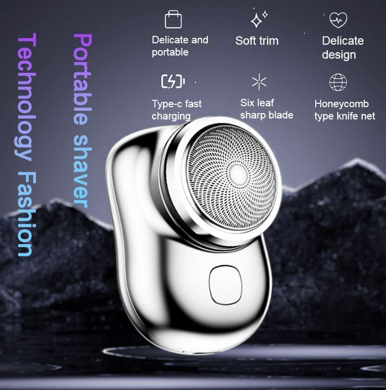 ⏰Last Day Promotion 49% OFF- 2023 New Mini Shaver Portable Electric Shaver