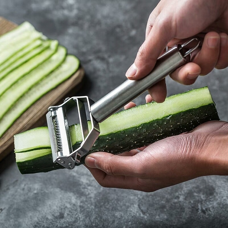 Multifunction Stainless Steel Fruit and Vegetable Peeler