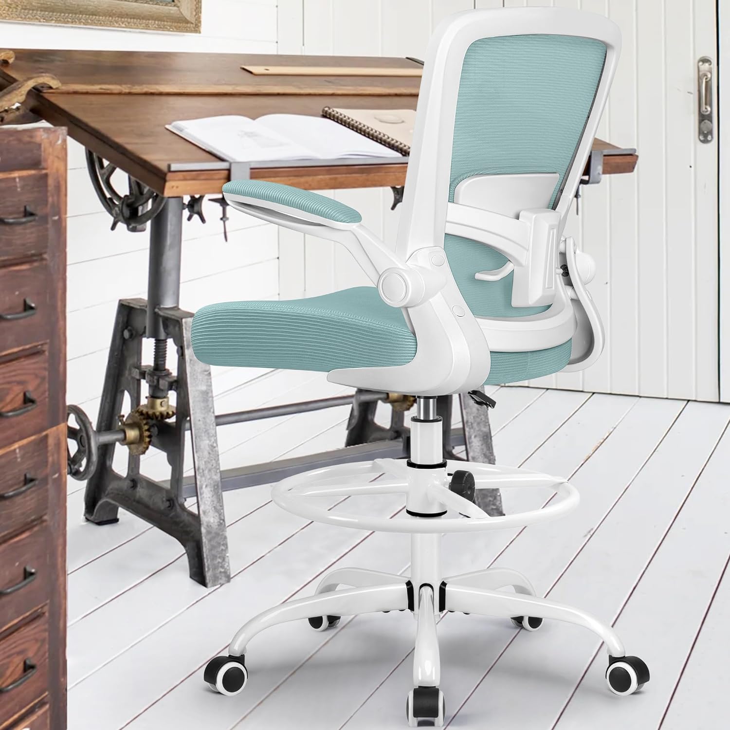 FelixKing Drafting Chair Ergonomic Tall Office Chair