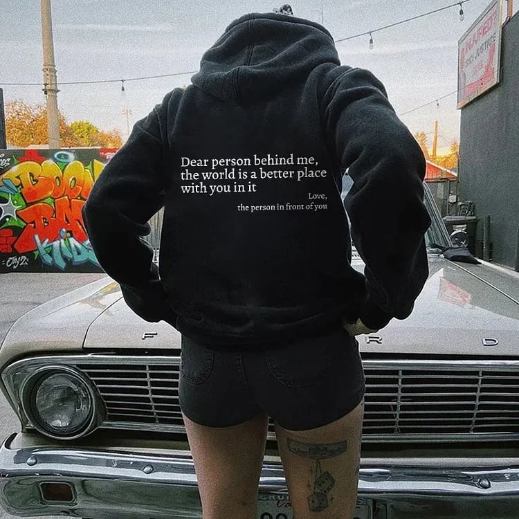 💐💐'Dear Person Behind Me' ✨Unisex Sweatshirt(Buy 2 Get Free Shipping)