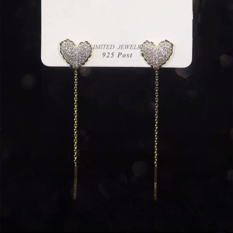 (HOT SALE)925 Sterling Silver Shiny Diamond Earrings