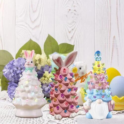 🐰🐰Easter Pink Bunny Tree-Buy 2 Free Shipping
