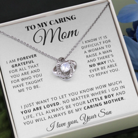 Mom - Caring Mother - Necklace