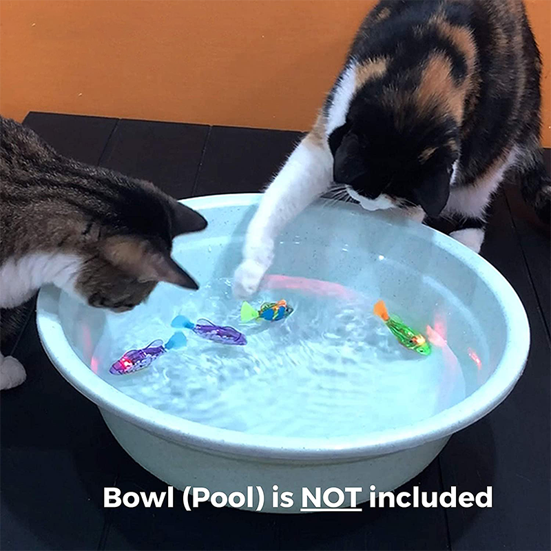 2021 New Smart Cat Interactive Electric Swimming Fish Toy