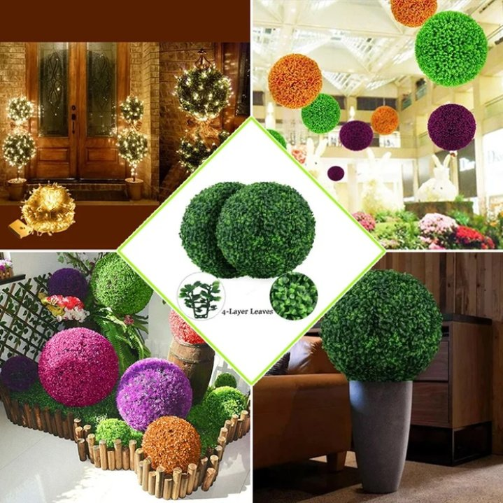🔥Last Day Special Sale - 70% OFF-Artificial Plant Topiary Ball🎊