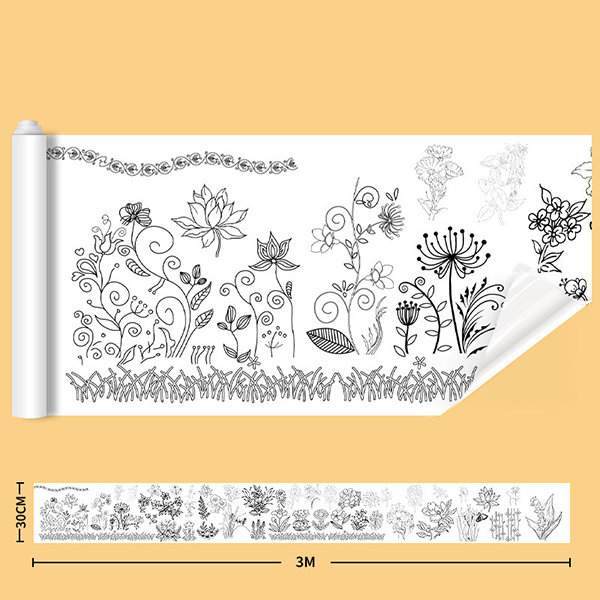 (🌲Early Christmas Sale- SAVE 49% OFF)CHILDREN'S COLORING ROLL-⏰BUY 3 GET 12% OFF & FREE SHIPPING