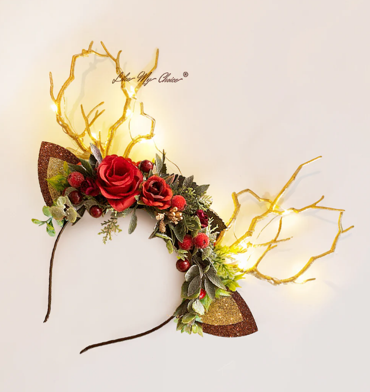 💥Black Friday Big Sale-50% OFF⚡Reindeer Headband-Christmas Reindeer Antler