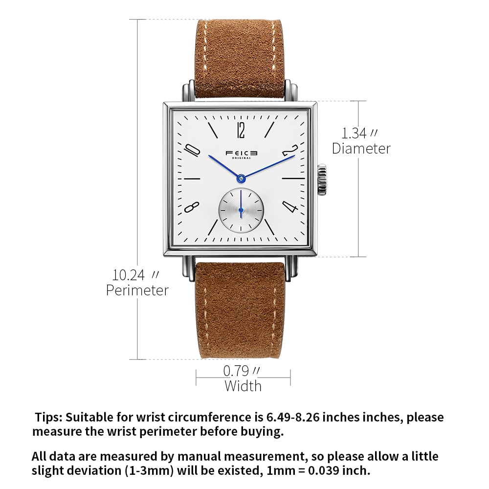FM301 Square Automatic Watch For Men