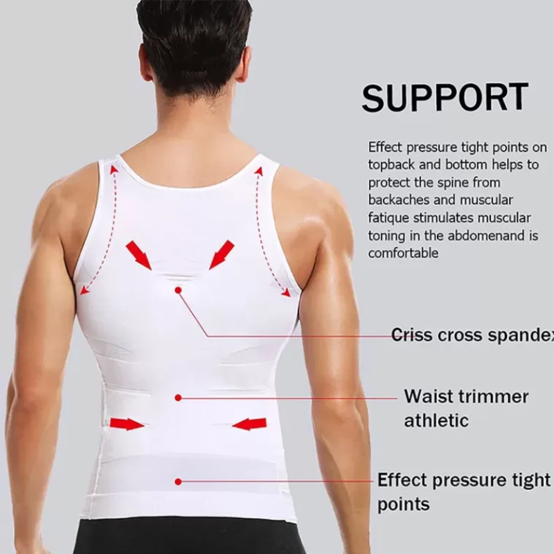 Male Shaper Tank | Buy 1 Get 1 FREE