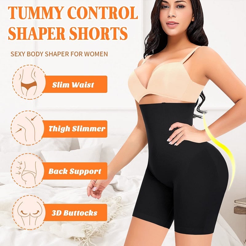 (⚡Last Day Promotion-SAVE 70% OFF) Womens High Waist Tummy Control Shaping Pants - BUY 3 FREE SHIPPING