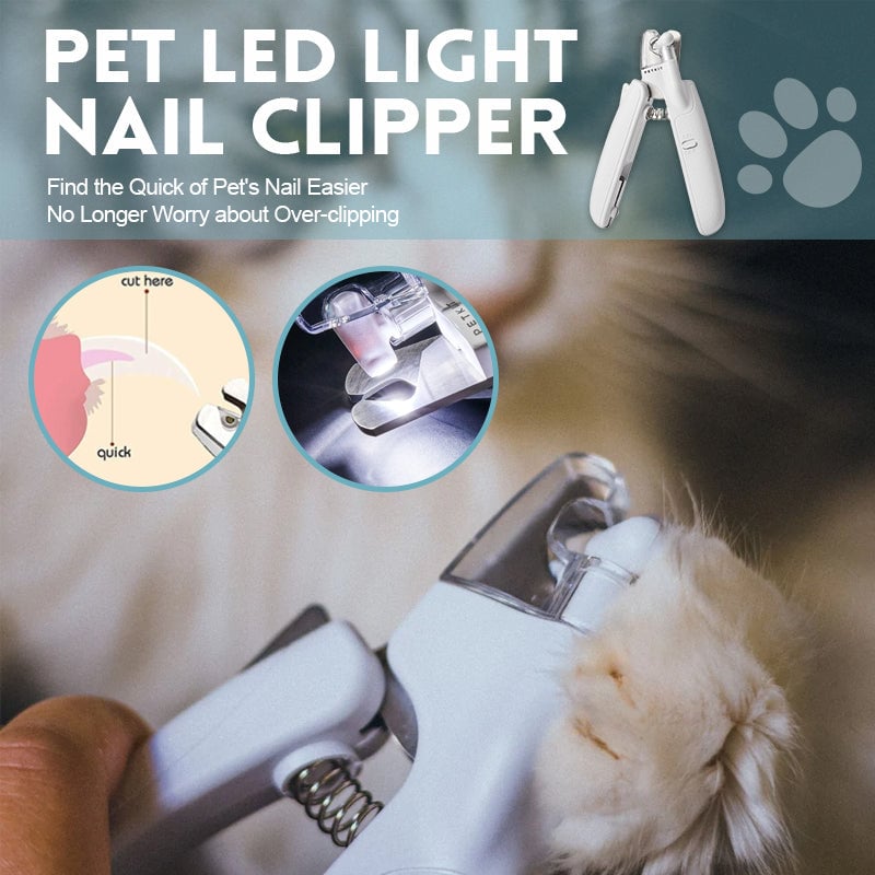 🐾Pet LED Light Nail Clipper