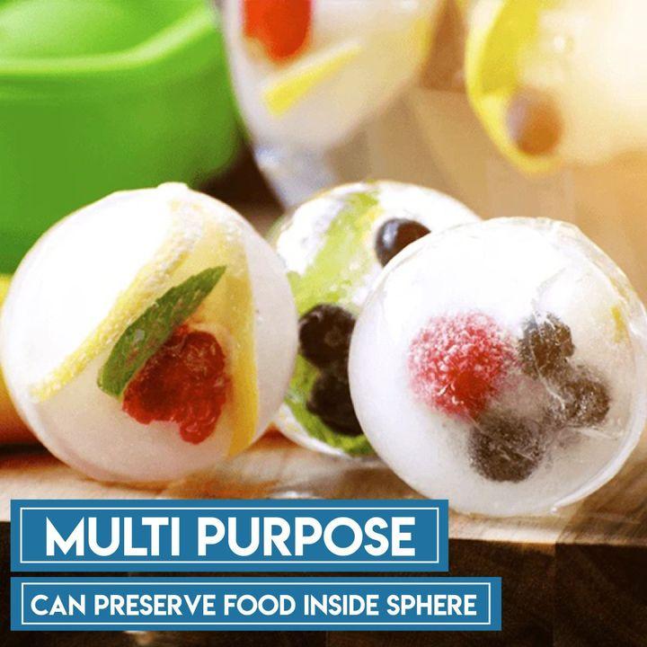 Summer PROMO-50%OFF!! SILICONE SPHERE ICE MOLD