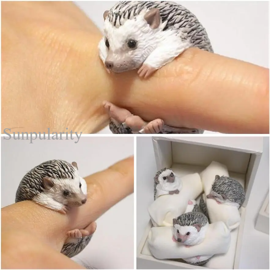 Amazing Handmade Animal Polymer Clay Rings