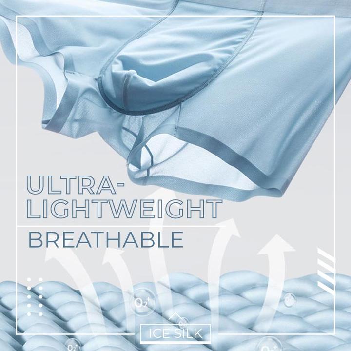 (Summer Sale-40% OFF)Breathable Ice Silk Men's Underwear
