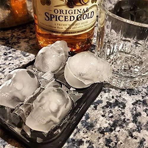 3D SKULL ICE TRAY
