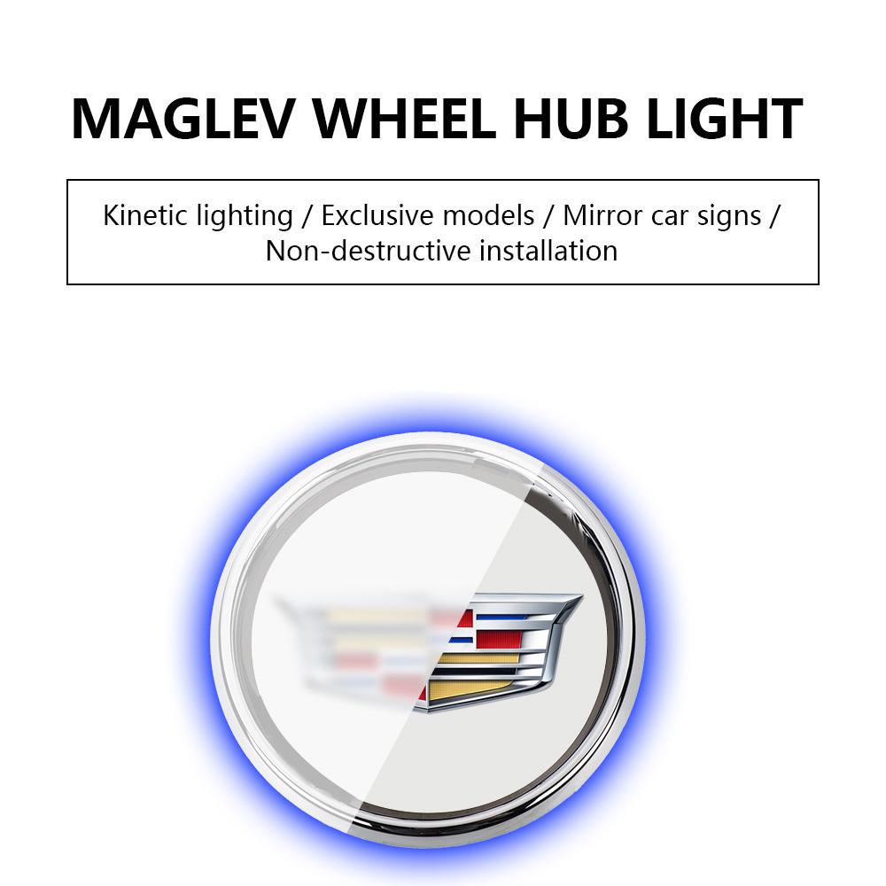 🔥Magnetic Suspension LED Floating Wheel Cap 2022 Version 1PC
