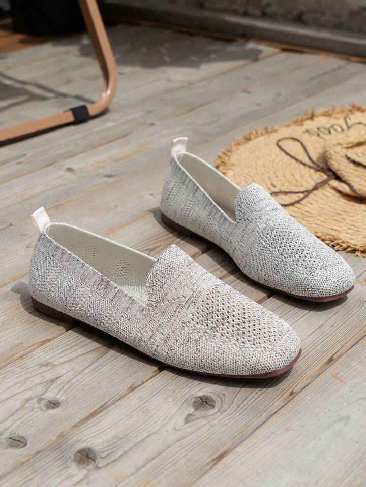 🔥Last Day 49% OFF -Women Breathable Square Toe Loafers, Fashion Outdoor Flats