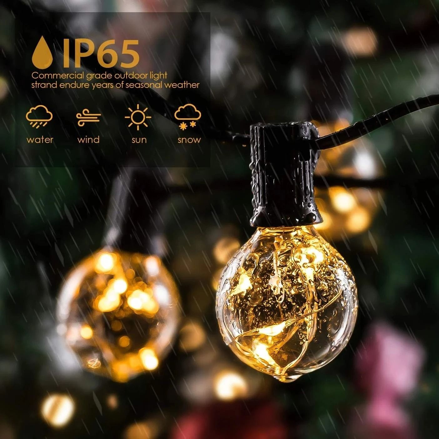(🔥Last Day Promotion-SAVE 50% OFF) SOLAR POWERED LED OUTDOOR STRING LIGHTS(BUY 2 SAVE $11 & FREE SHIPPING)