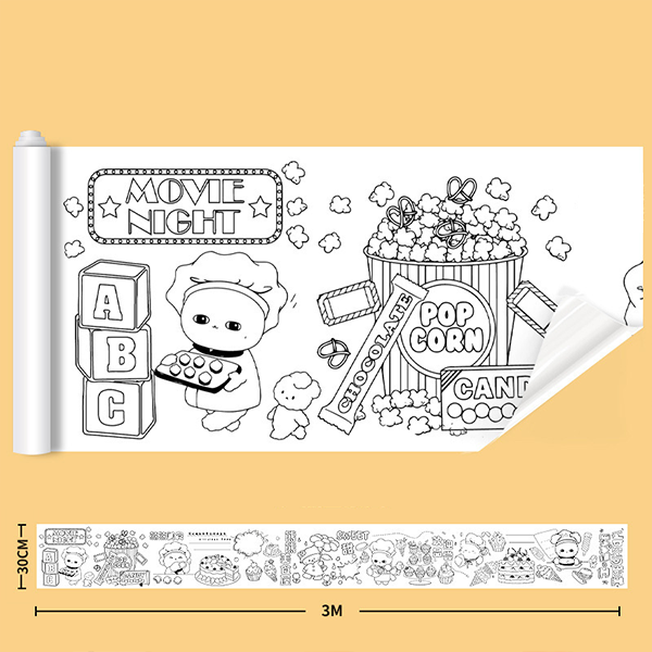 (🌲Early Christmas Sale- SAVE 49% OFF)CHILDREN'S COLORING ROLL-⏰BUY 3 GET 12% OFF & FREE SHIPPING