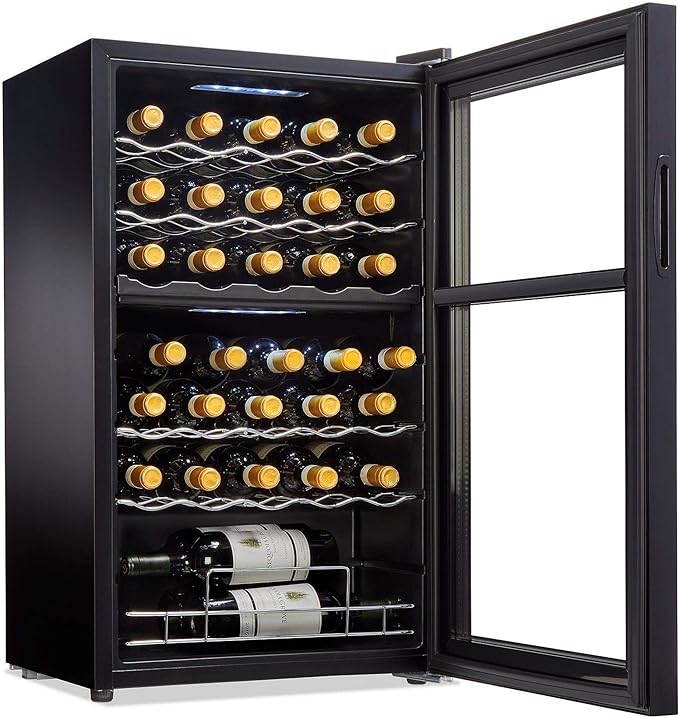 Wine Enthusiast 32-Bottle Dual Zone MAX Compressor Wine Cooler