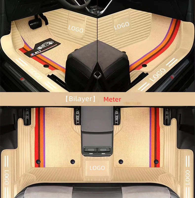Custom-Fit All-Weather Car Floor Mat for Multiple Models, Double-Layer Durability