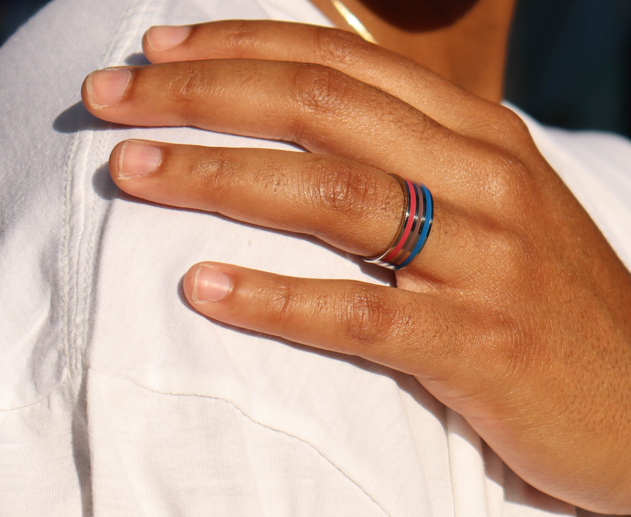 Bisexual Stainless Steel Ring