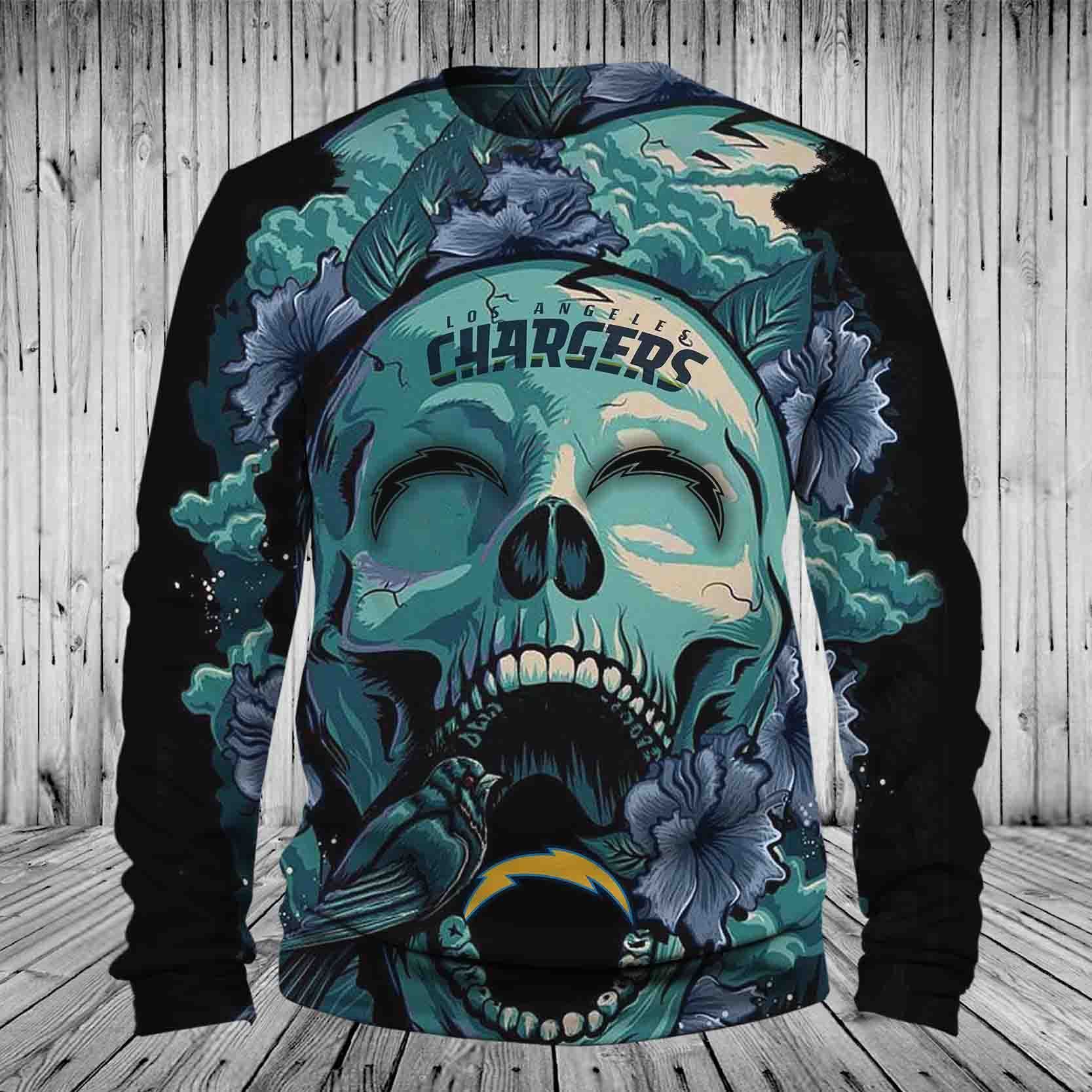 CHARGERS HOODIE 3D FLOWER1