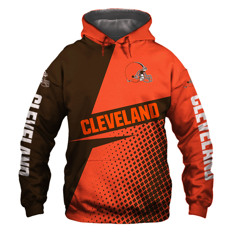 CLEVELAND BROWNS 3D HOODIE CCBB001