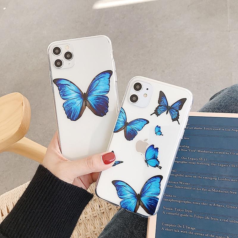 Blue Butterfly Case