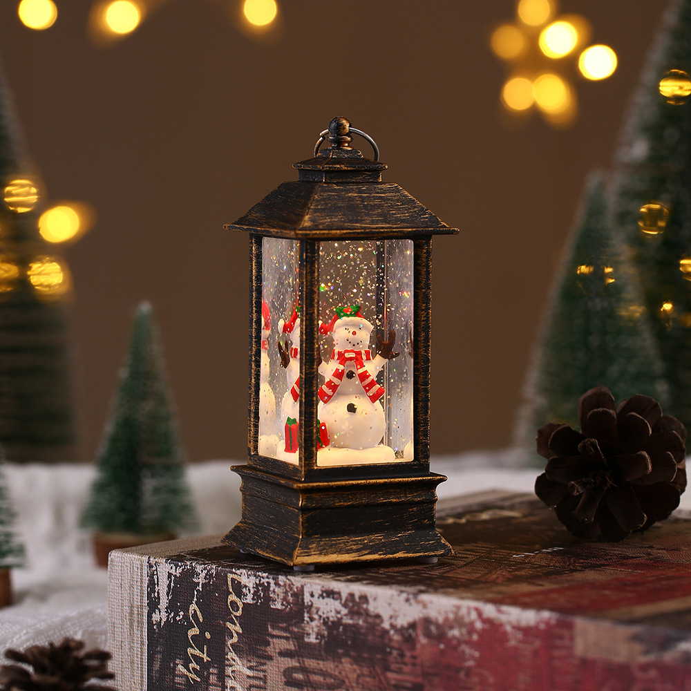 (🌲Early Christmas Sale- SAVE 49% OFF)Snow Globe Christmas Lantern Decorations-BUY 3 GET 10% OFF & FREE SHIPPING