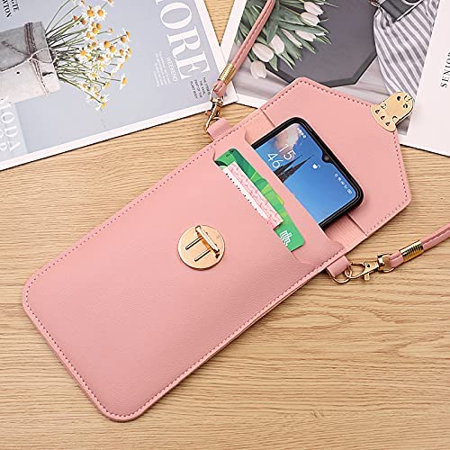 (HOT SALE-45% OFF🔥)Touch Screen Cell Phone Purse  Leather Handbag Case