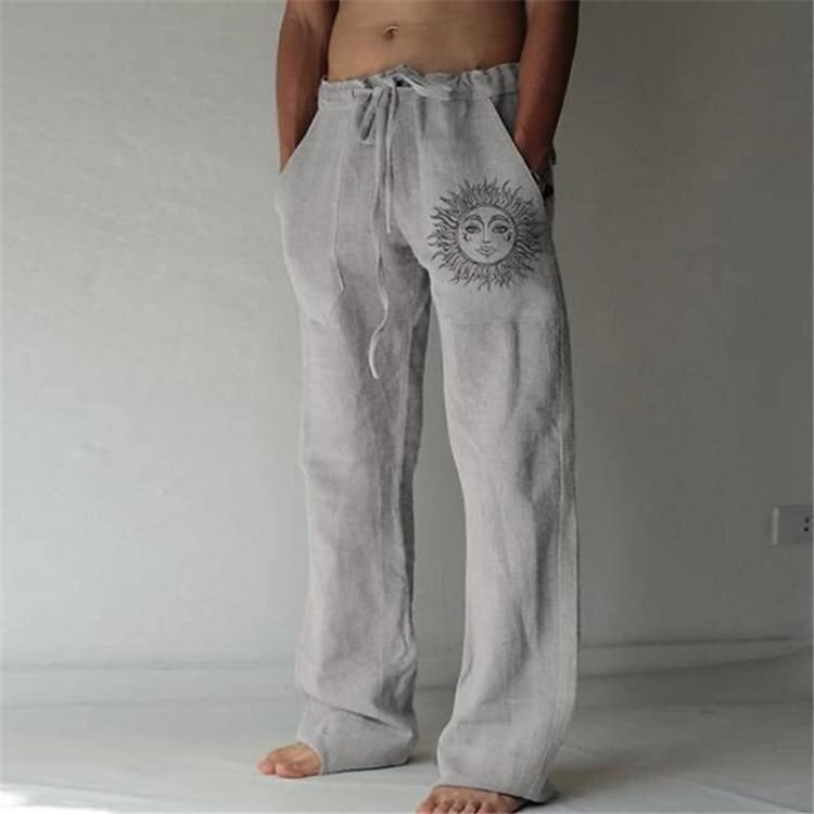 Men's Fashion Streetwear Straight Trousers