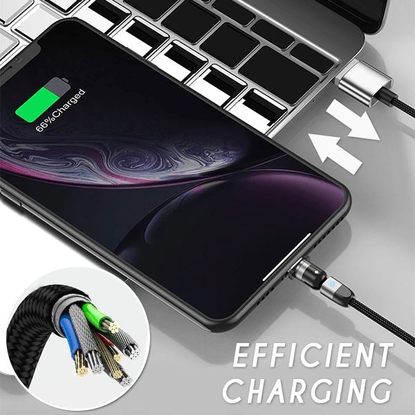 (🔥Early Christmas Sale-SAVE 48% OFF) Double 360° Magnetic Cable -BUY 2 GET 1 FREE NOW
