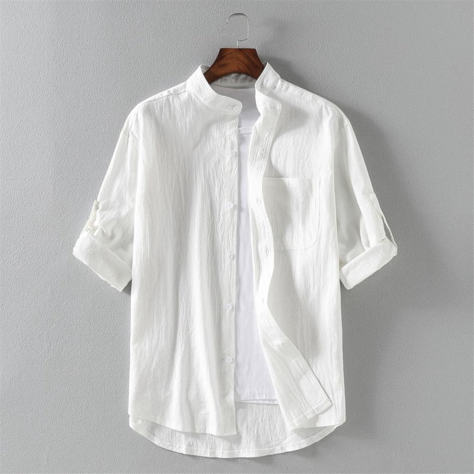 Milano-Calou Premium Linen Shirt