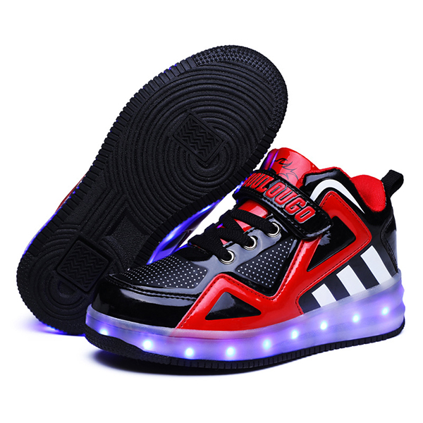 Chicinskates Portable Black Inline Dual-Purpose Roller Skates