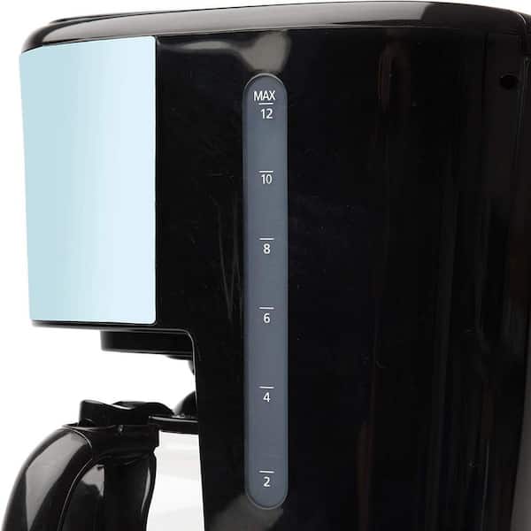 Haden 12 Cup Programmable Coffee Maker with Countertop Microwave